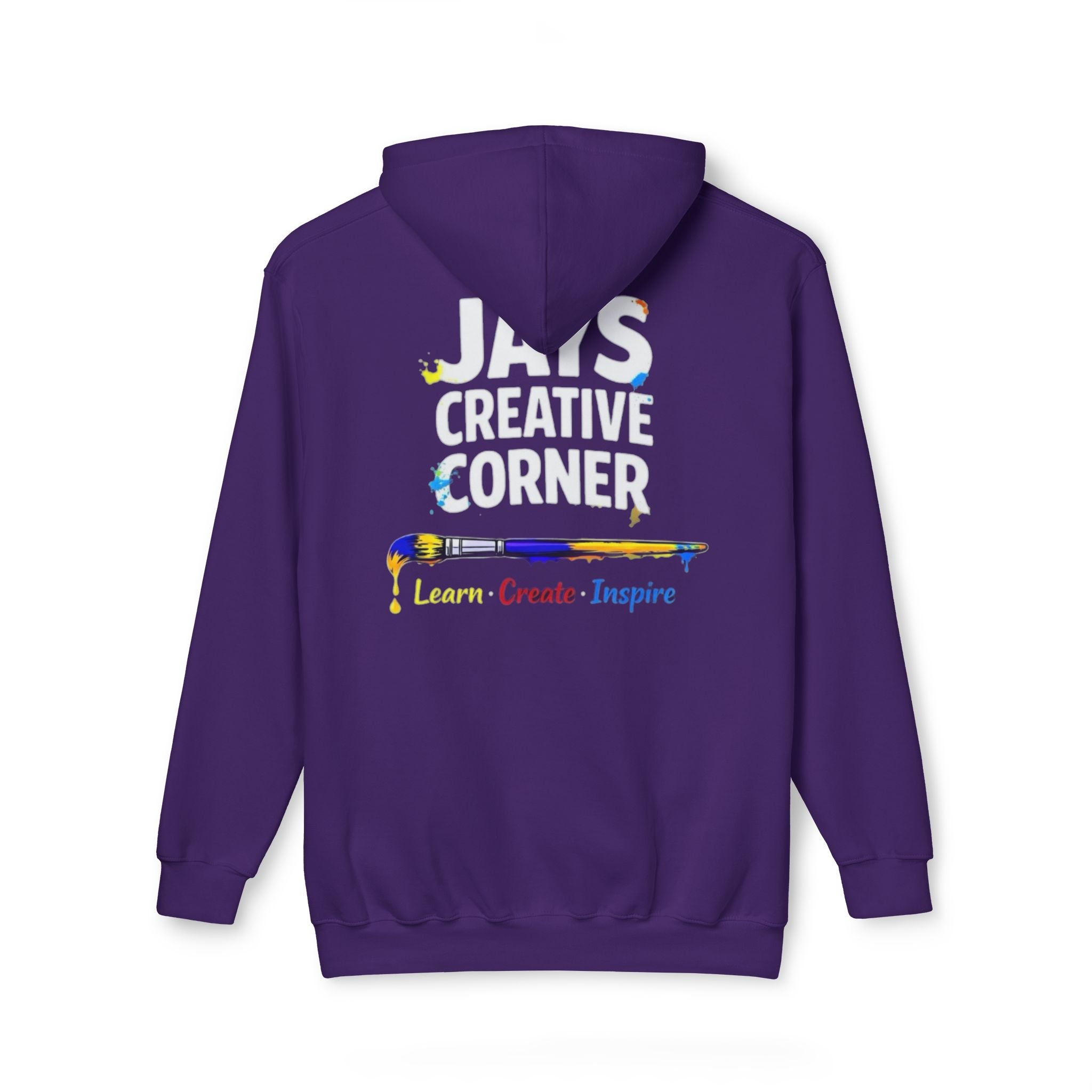 Artist Paintbrush Hoodie — Create Inspire Art Sweatshirt