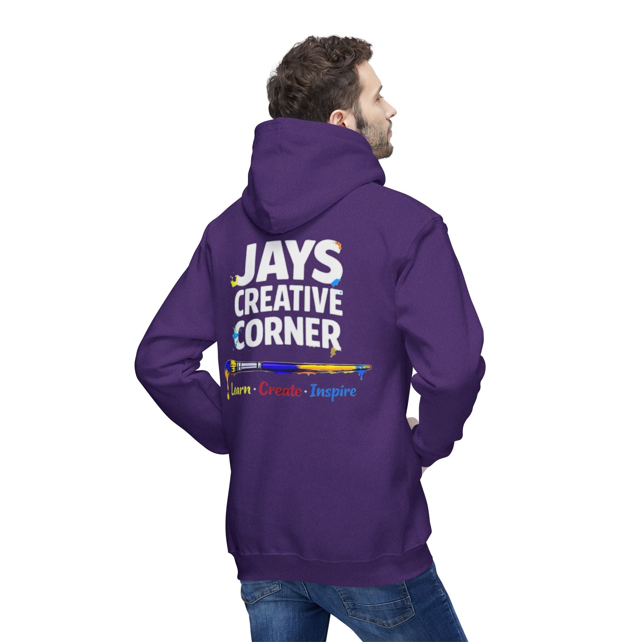 Artist Paintbrush Hoodie — Create Inspire Art Sweatshirt